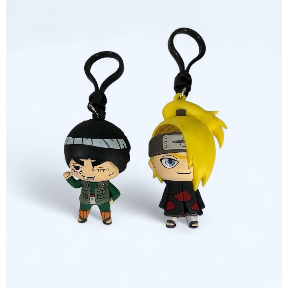Naruto Shippuden Series 3 Minifigure Bag Clip Might Guy Sensei & Deidra